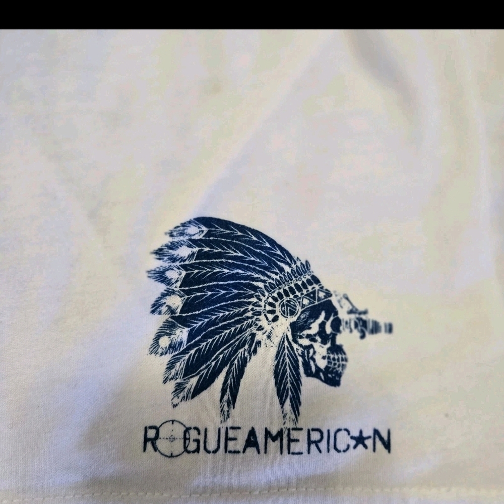 Rogue American Johnny Cash Saint Or Sinner Tshirt Mens L EUC - Picture 5 of 6